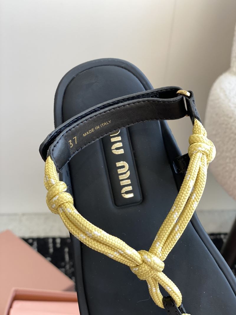 Miu Miu Sandals